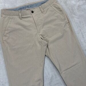 Under Armour Pants Mens  36x32 Beige Match Play Vented Golf Chino Performance